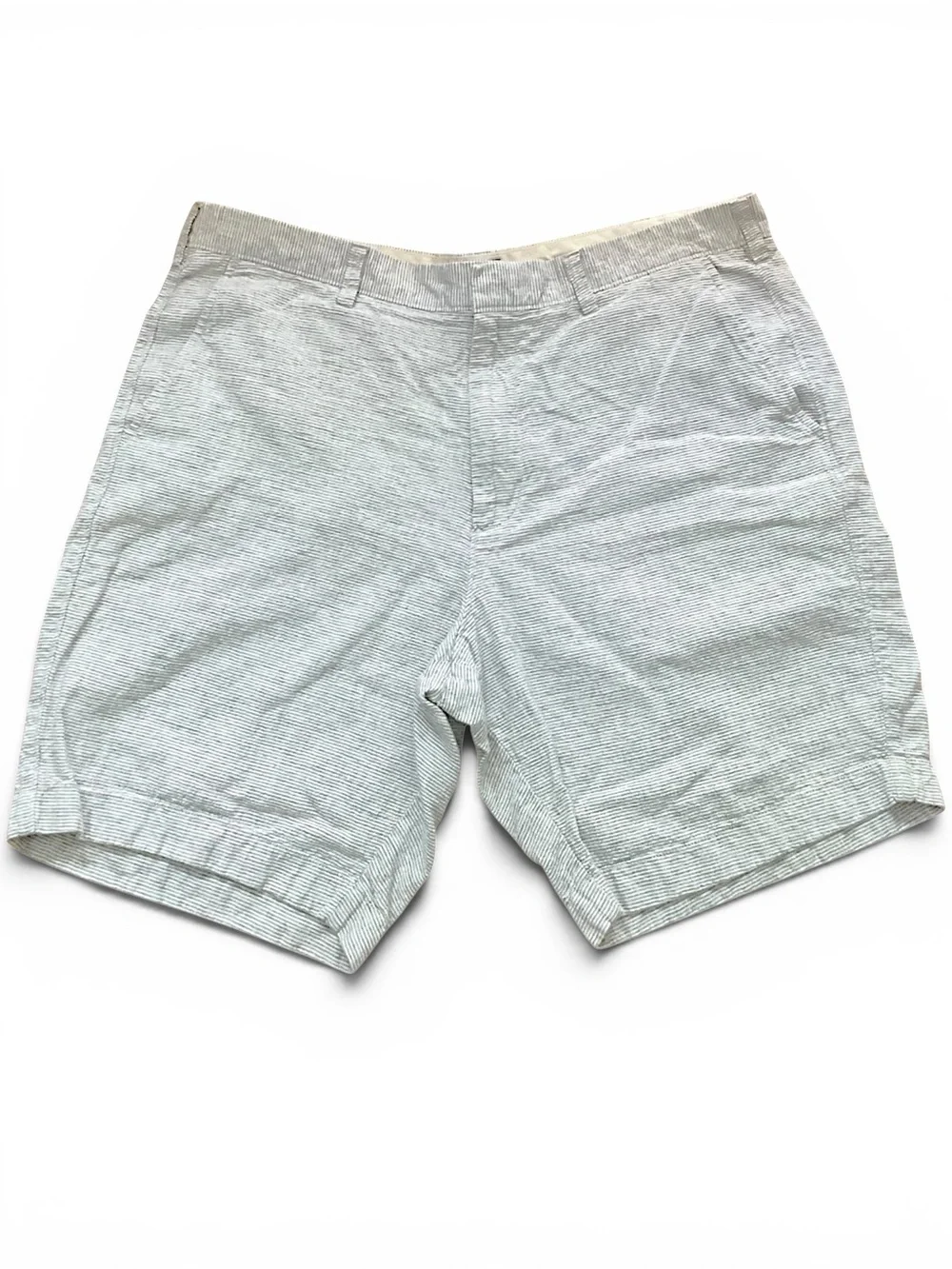 J. Crew Men’s Seersucker 9” Inseam Flat Front Shorts